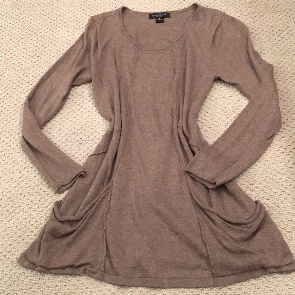 August silk top